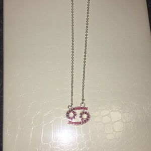 Zodiac cancer pendant